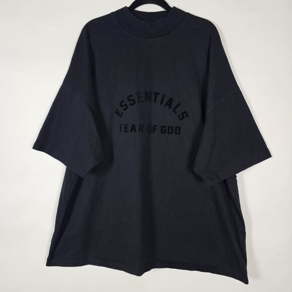 Essentials Other - Essentials Fear Of God Oversized Mens XL Short Sleeve Black T Shirt